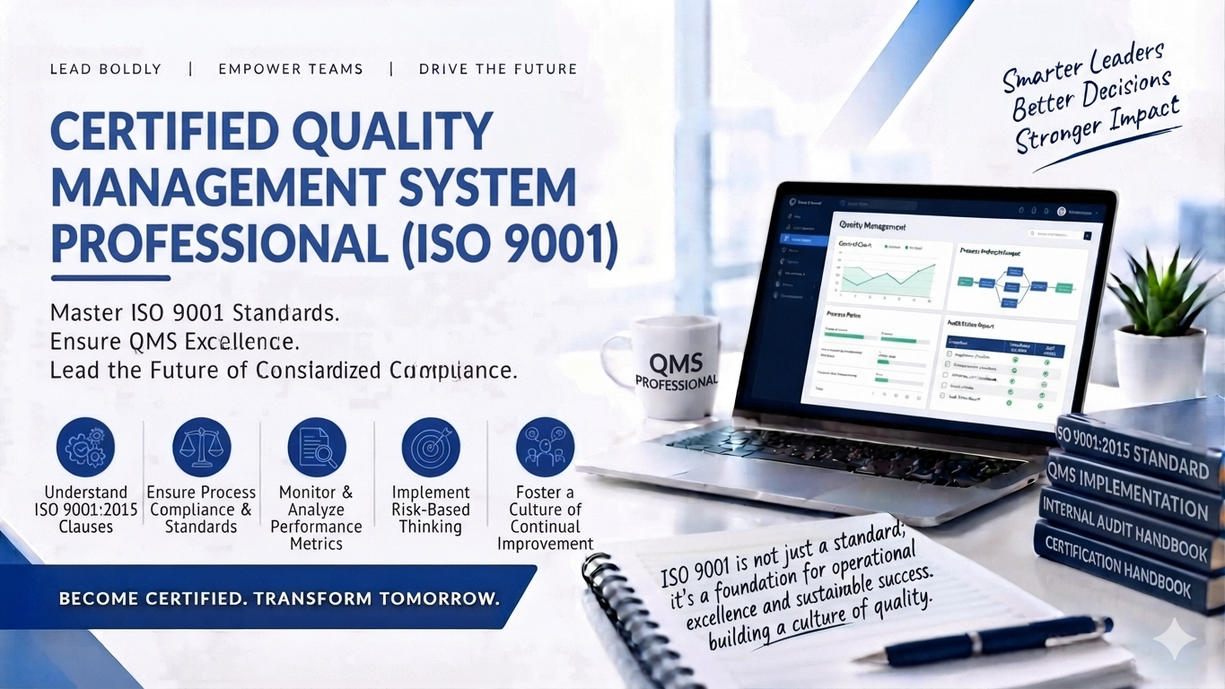 Certified Quality Management System Professional (ISO 9001)