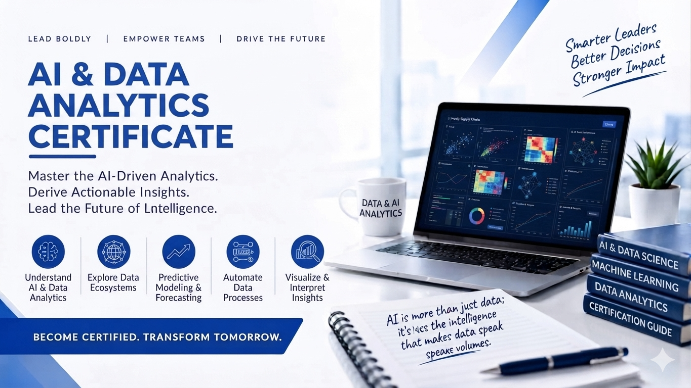 AI & Data Analytics Certificate