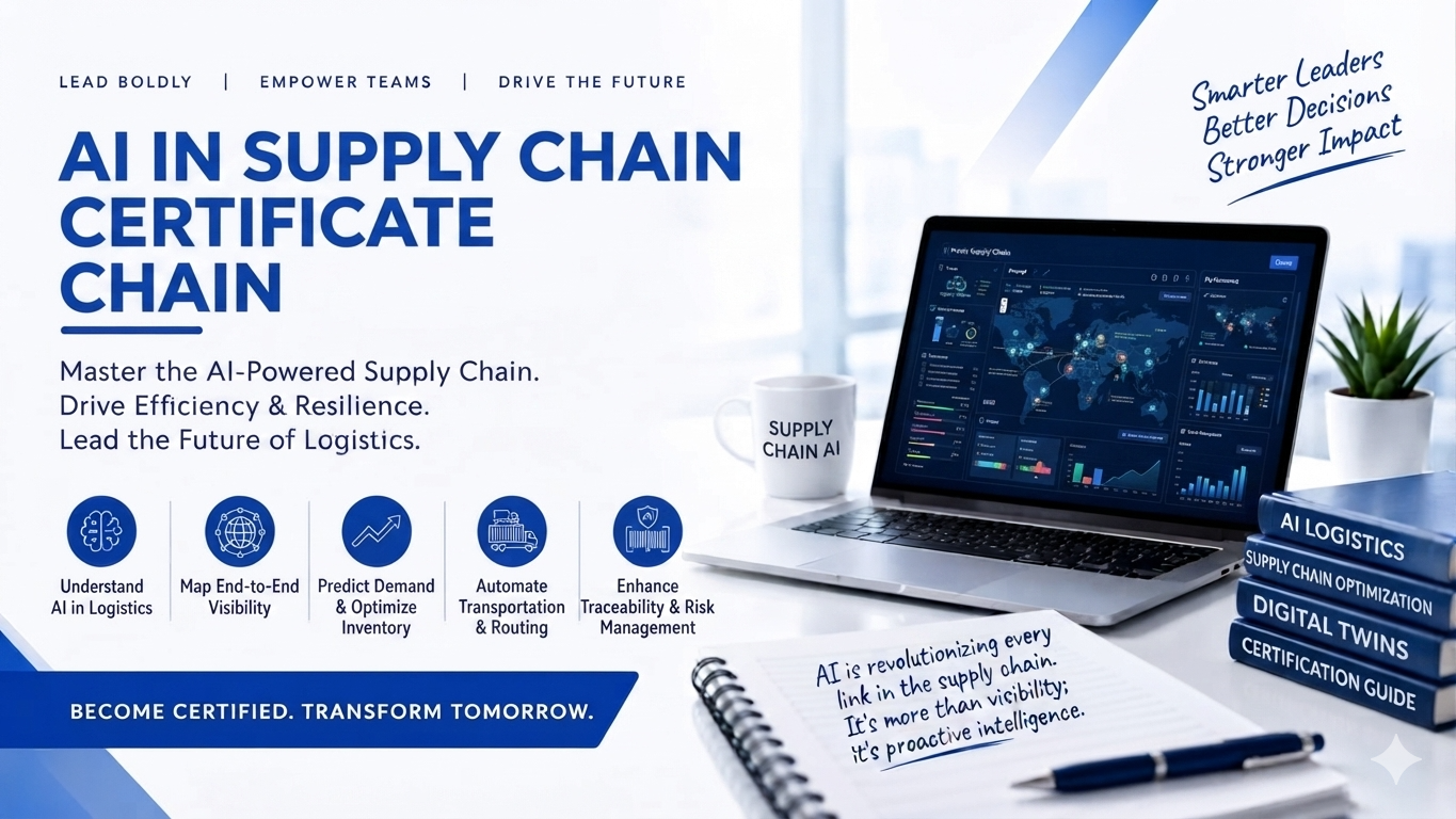 AI in Supply Chain Certificate